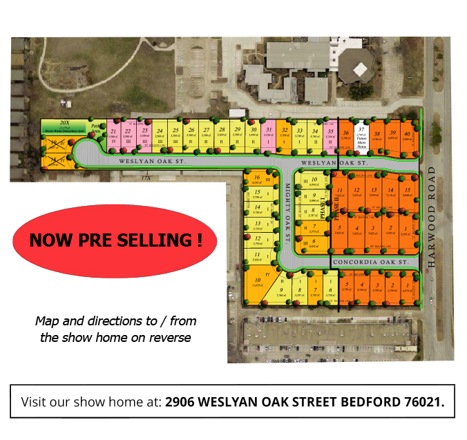 Conceptual Lot Plan for Midway Park